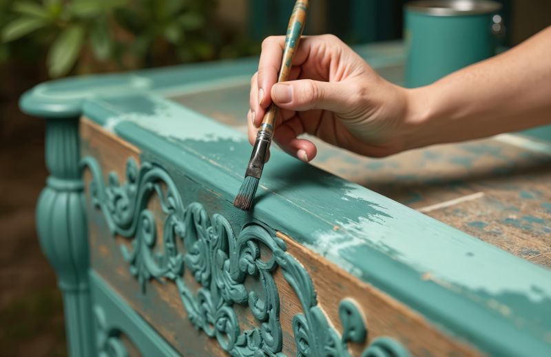 Entertainment Center Painting in Waco, TX